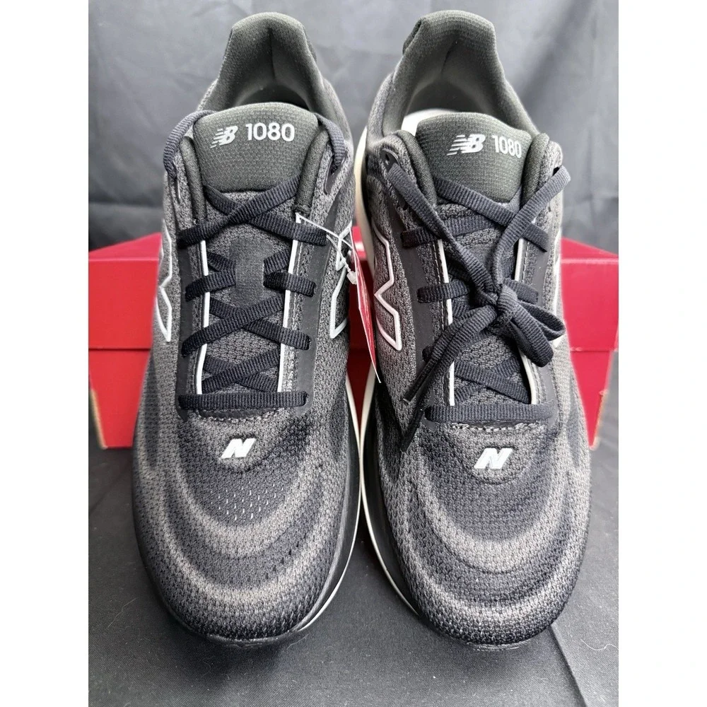 Women's New Balance 1080v15 Running Black Grey (W1080815) Size 9 Sneakers